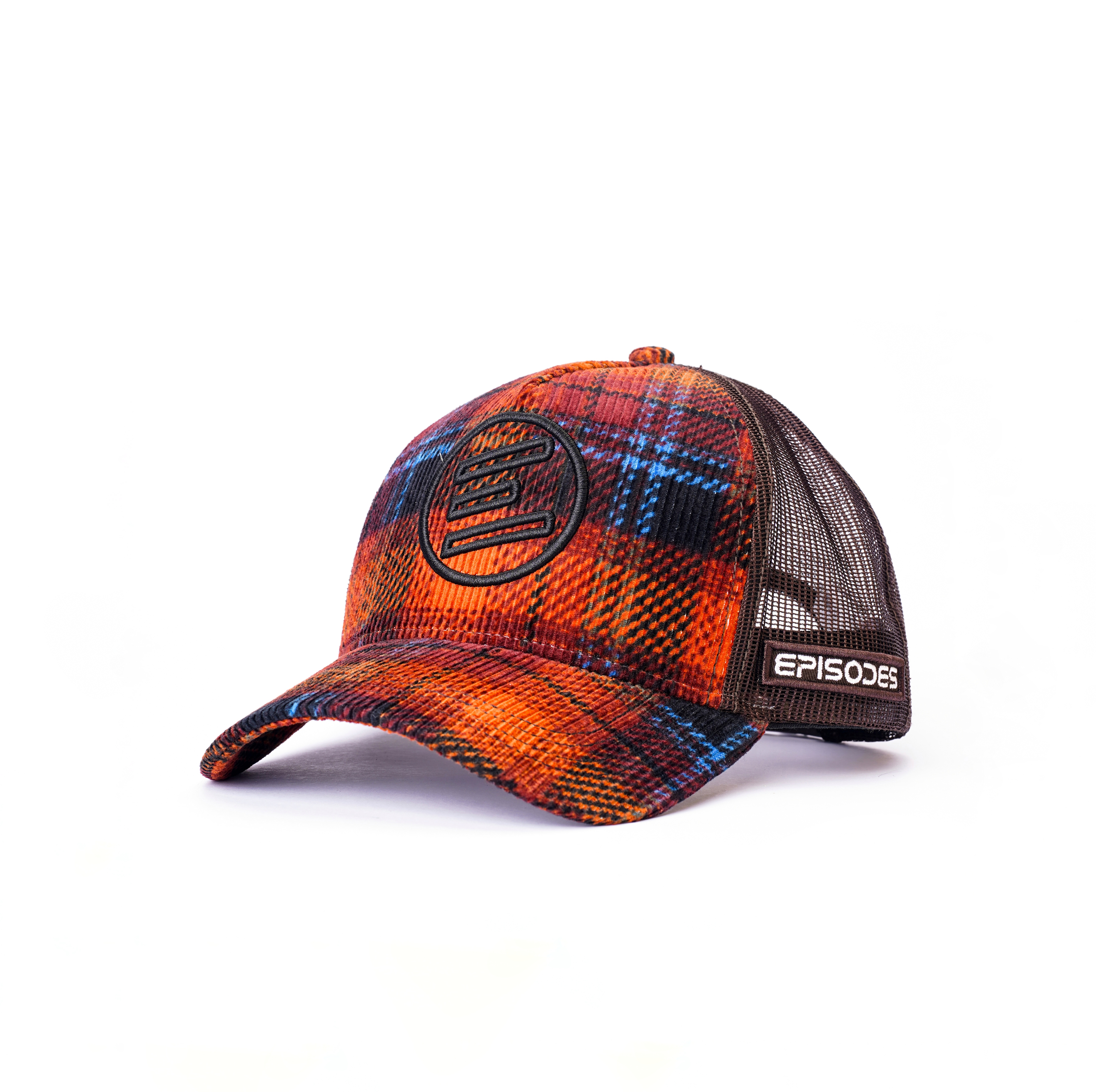 Episodes Retro Flame Corduroy Flannel Cap_img_0