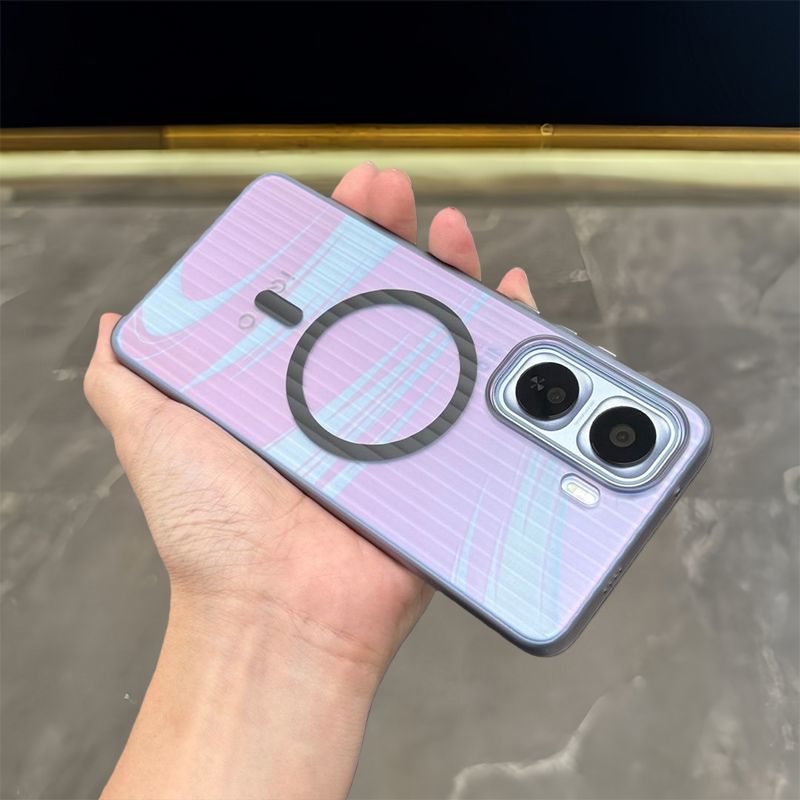 iQOO Neo11 Magnetic Corrugated Frosted Semi-Transparent UltraThin, fingerprint-resistant, drop-proof hard cover_img_4