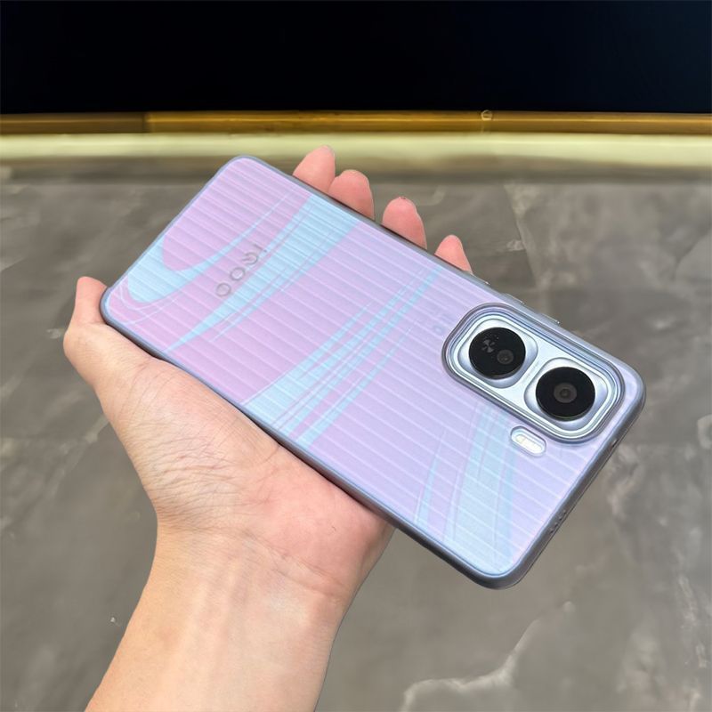 iQOO Neo11 Magnetic Corrugated, Frosted Semi-Transparent UltraThin, fingerprint-resistant, drop-proof hard cover_img_0