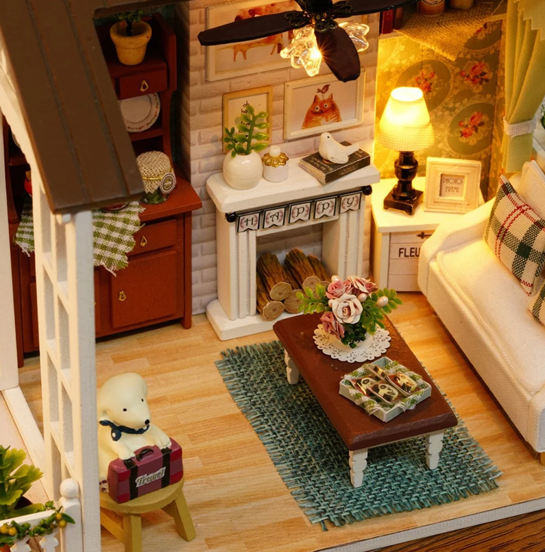 Playmoji DIY Miniature House - Forest Times (With Dust Cover)_img_9