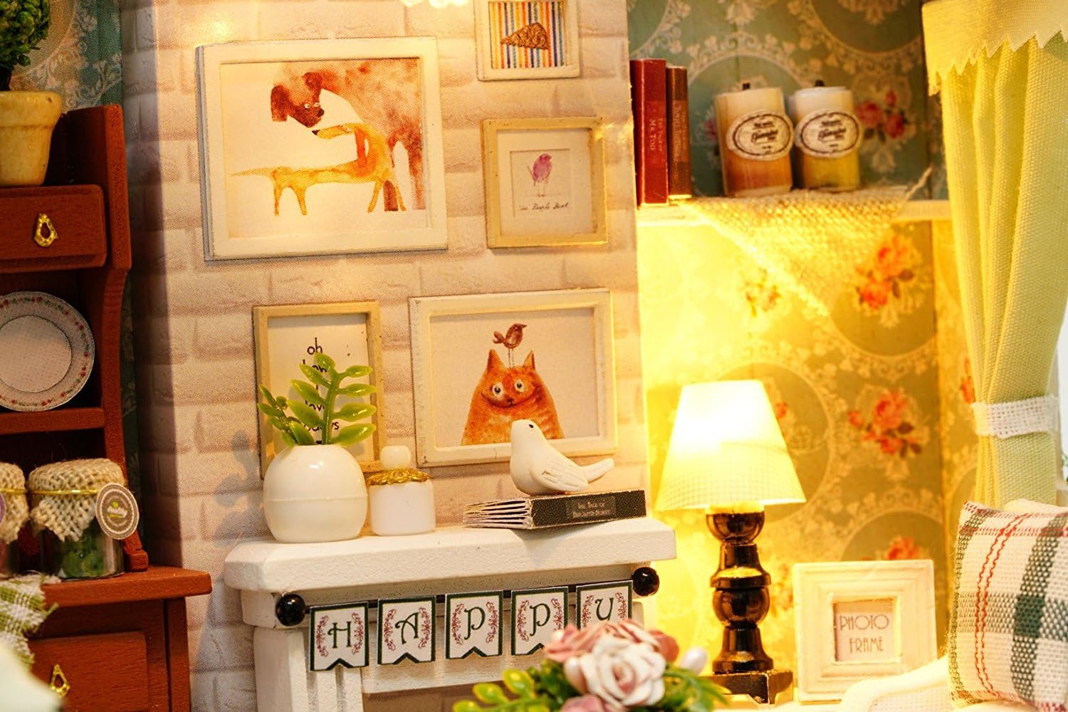 Playmoji DIY Miniature House - Happy Times (With Dust Cover)_img_3