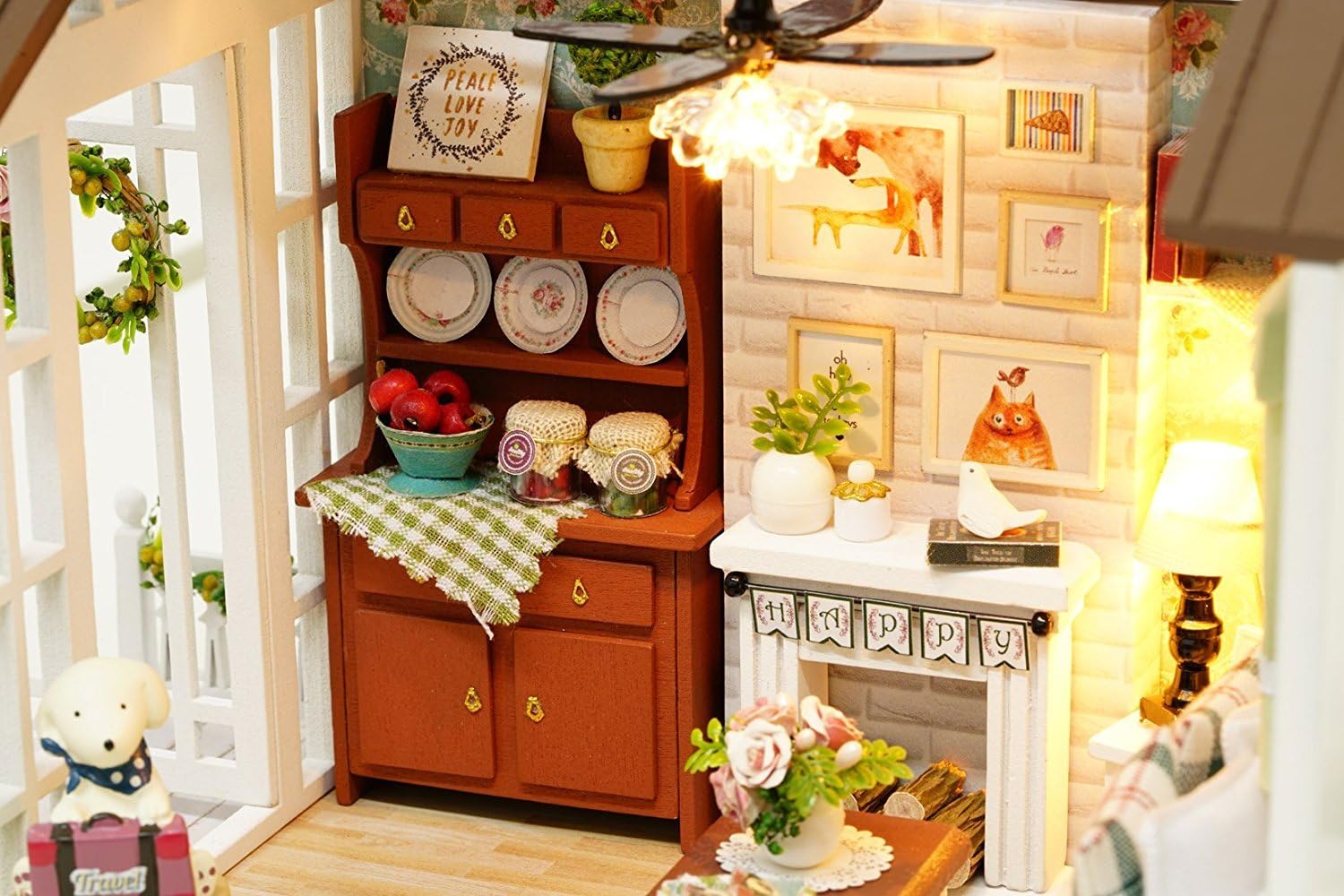 Playmoji DIY Miniature House - Happy Times (With Dust Cover)_img_4