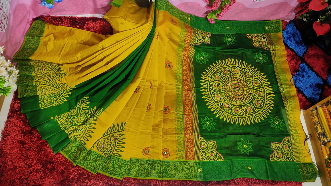 Embroidered Dhupian Silk Saree_img_0