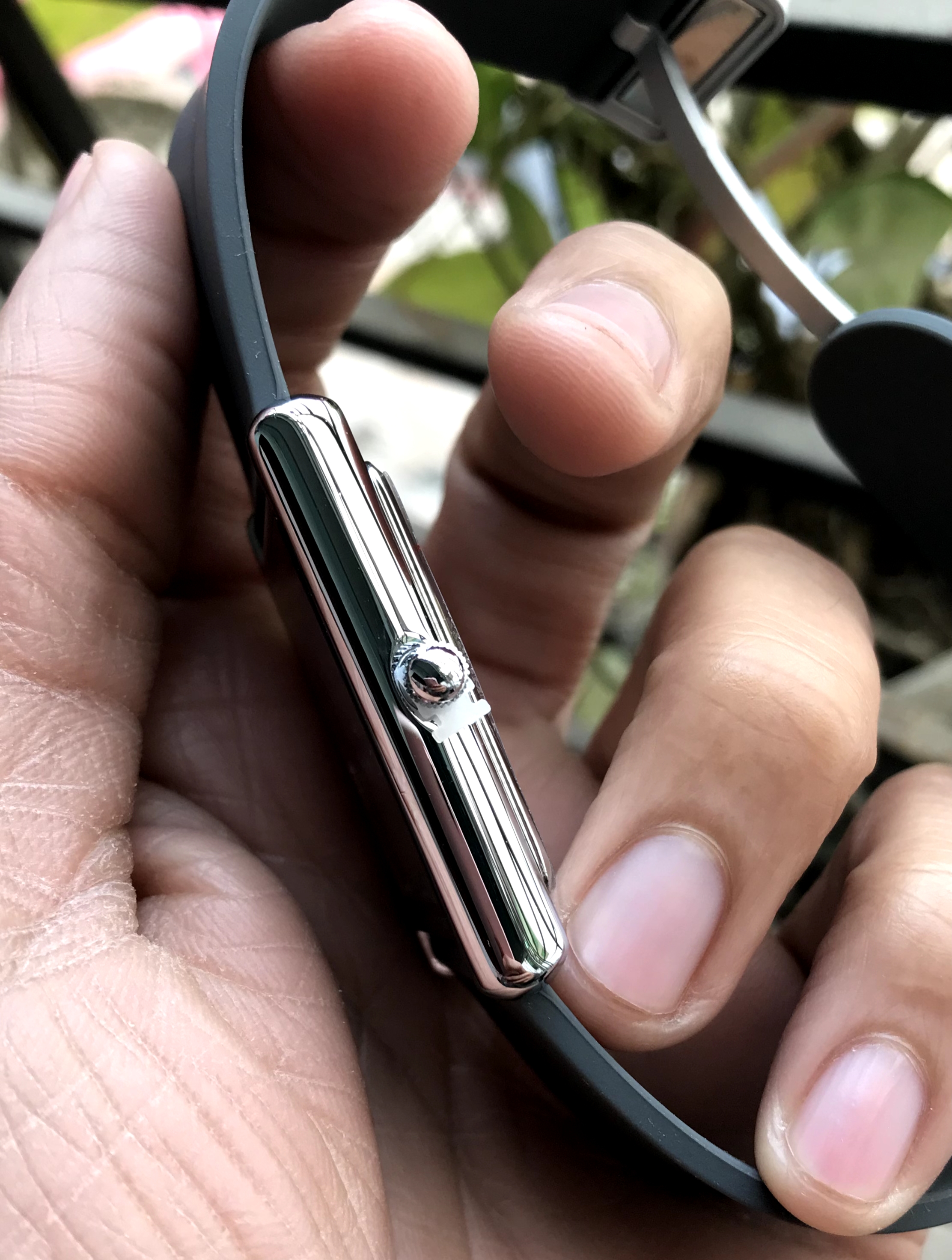 Universe point Man Watch- UP 1988-7142 ( Silver body and Gray belt)_img_1