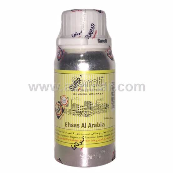 Ehsas Al Arabia by Surrati 50ml or 100ml - Saudi Arabi Non Alcoholic Fragran_img_0