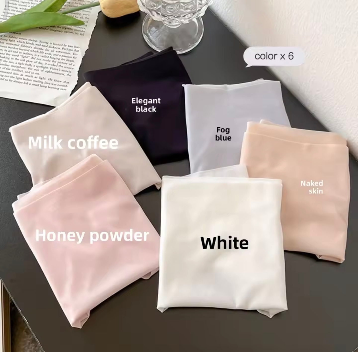 Seamless Ice Silk Panties Women Underwear Summer Ultra-thin Quick Drying Briefs Korean Version Breathable Female_img_7