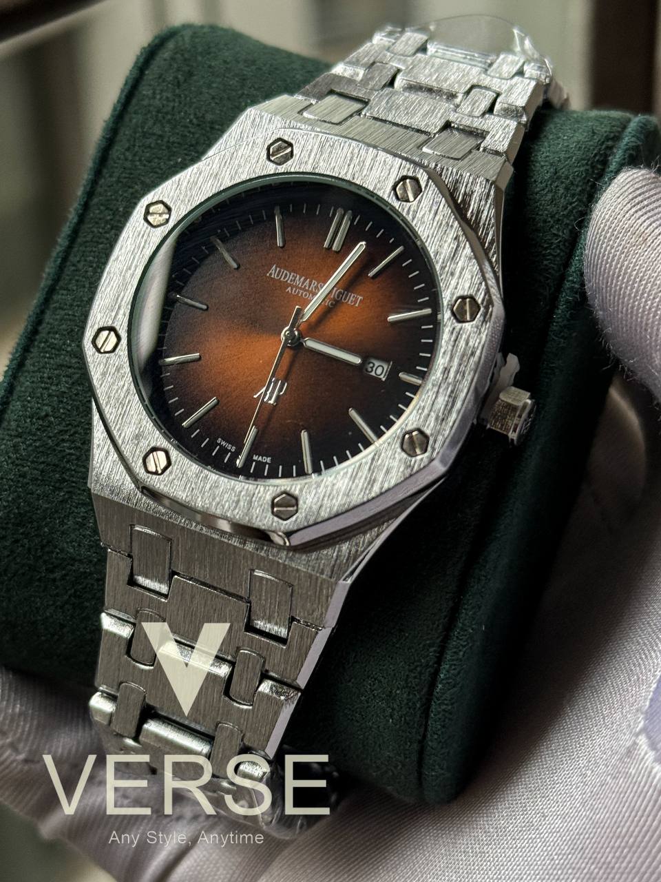 AP none chrono brown dial