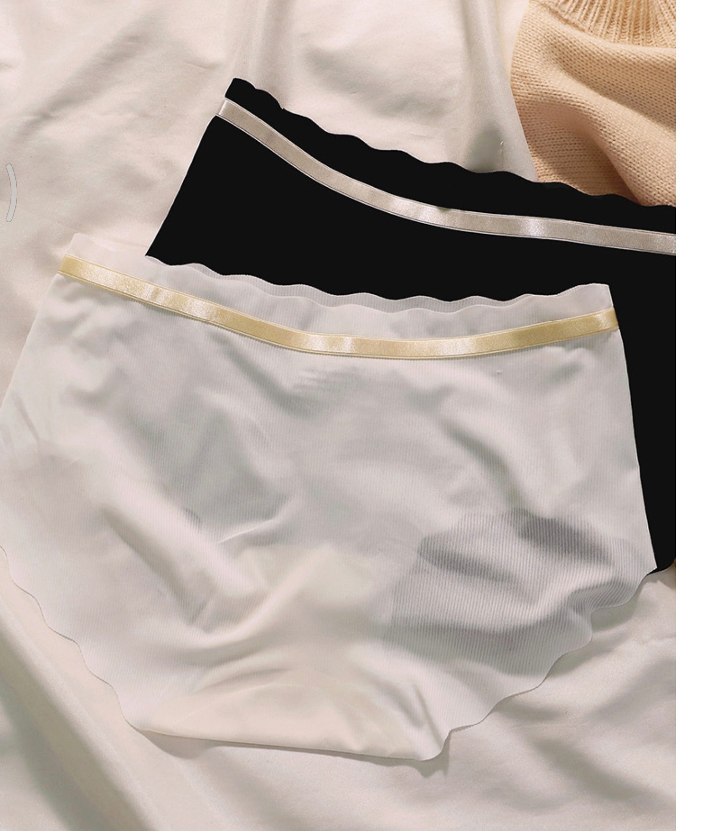 Ice Silk Seamless Women's Panties Breathable Soft Underwear Cozy Underpants Cute Briefs Skin-Friendly Female Lingerie_img_3