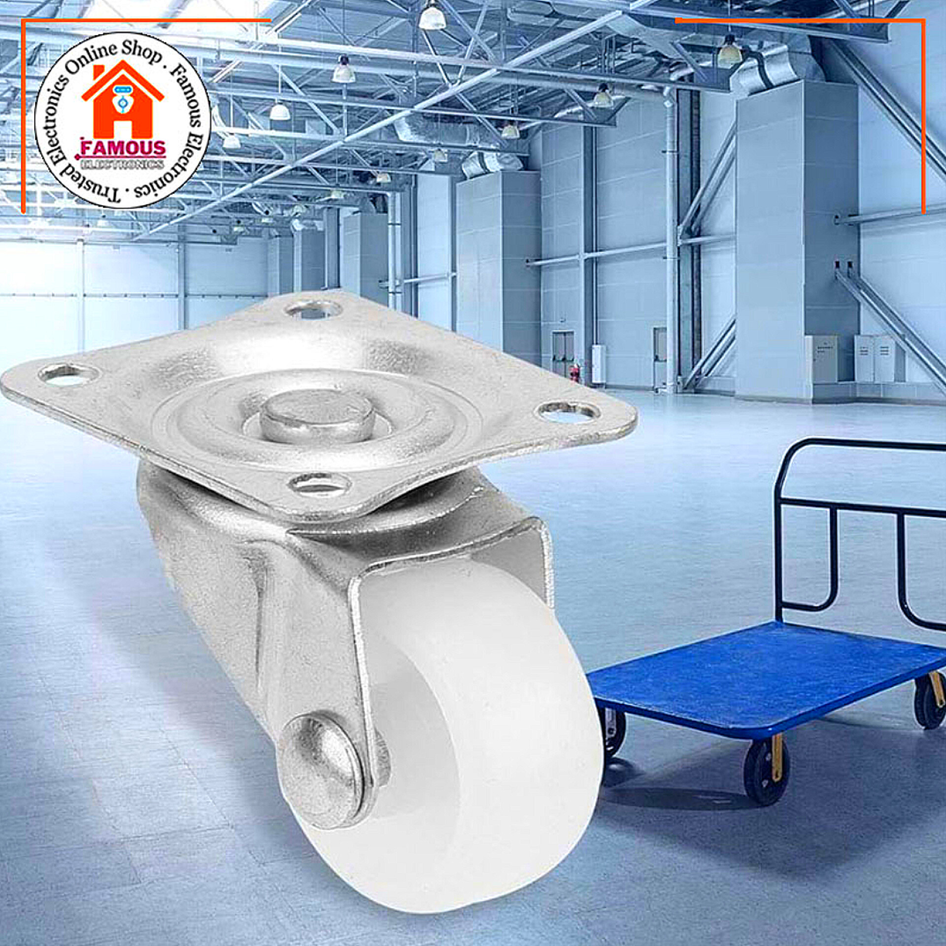 Nylon Omni Directional 1 Inch Caster Wheel_img_4