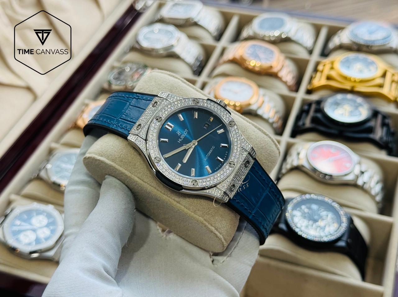 Hublot Stone Classic Fusion Automatic Watch || U1 Grade Master Copy