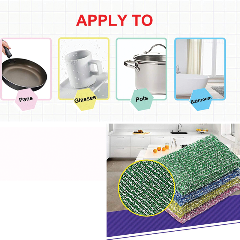 All Purpose Scouring Pad AS-0407 ( 2pcs )_img_3