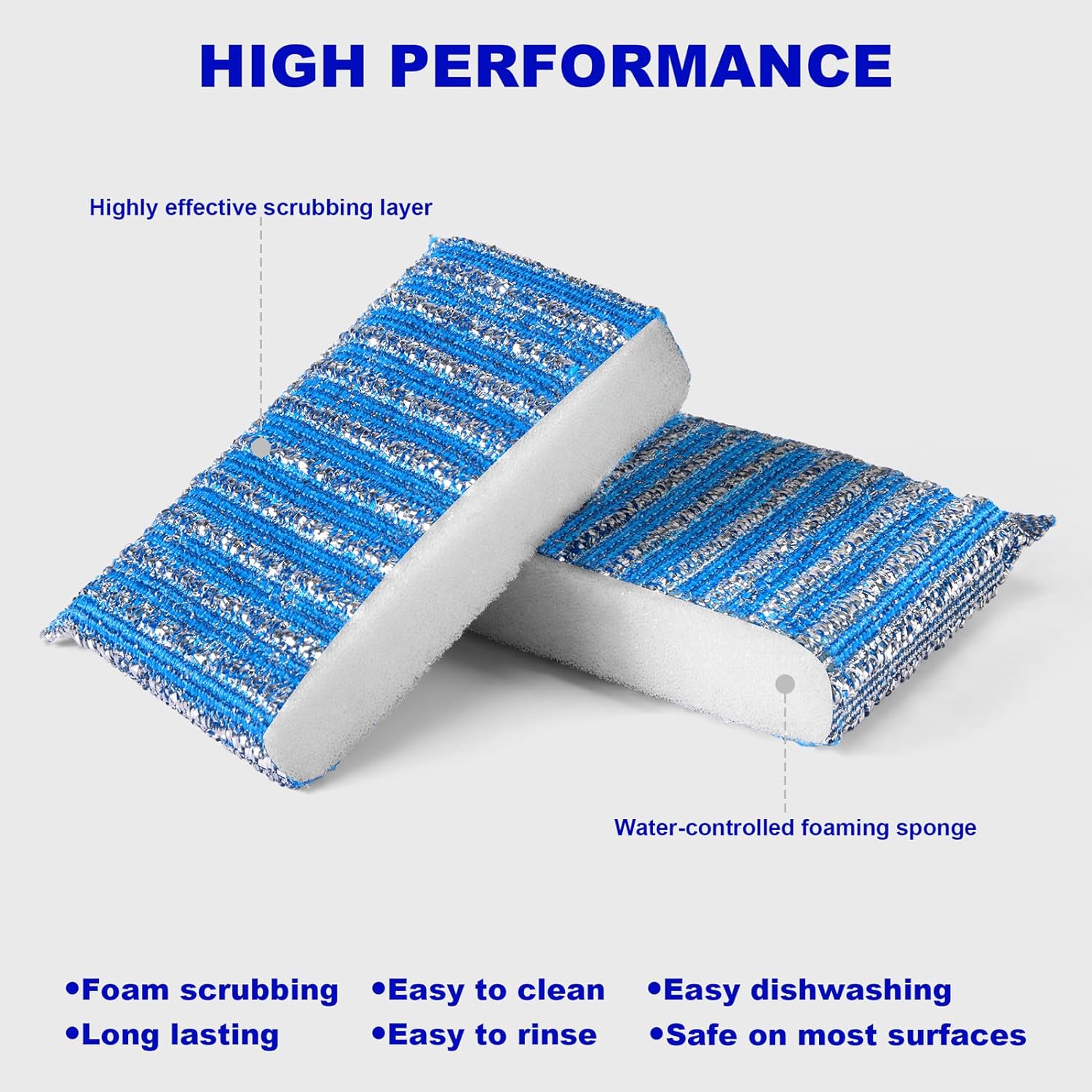 All Purpose Scouring Pad AS-0407 ( 2pcs )_img_6