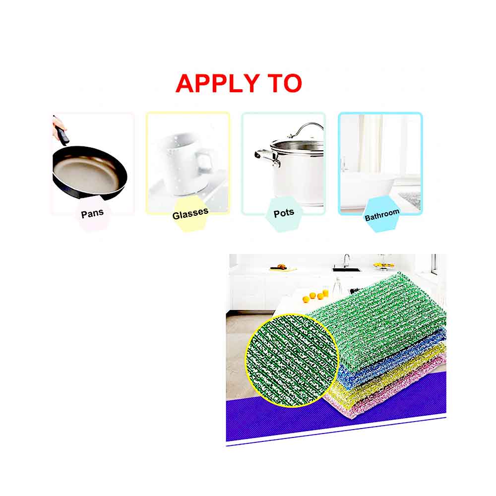 All Purpose Scouring Pad_AS-0414 ( 4pcs )_img_5