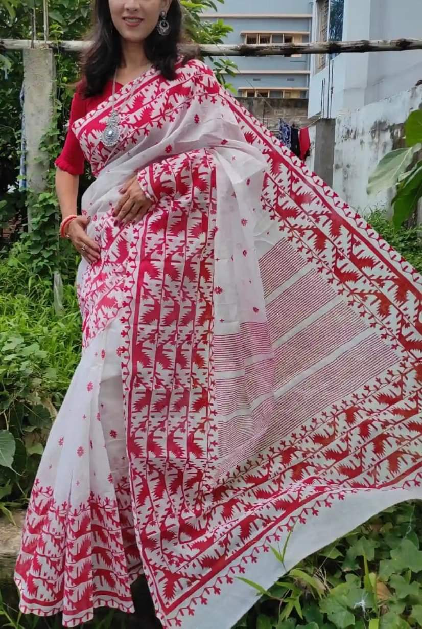 Half Silk Handprited Sarees_img_0