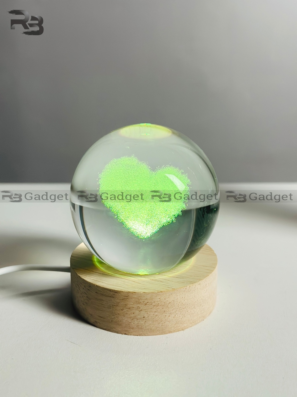 3D Crystal Ball – Cloud Love Shape (7 Color Base)_img_0