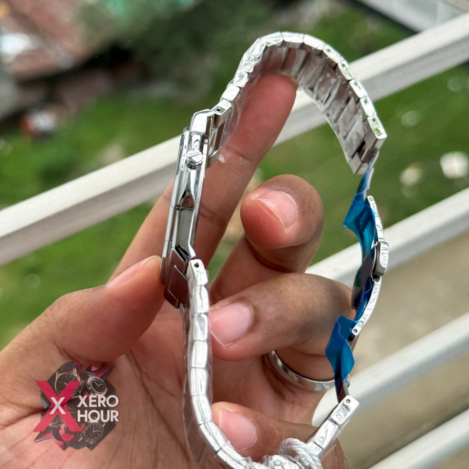 Sober Hexagon (7666) | 6.6mm slim | Silver Body grey dial_img_5