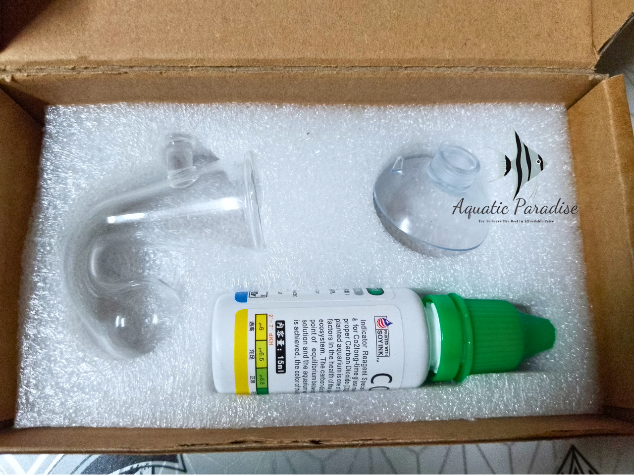 CO2 Drop Checker Glass Set with Solution_img_2