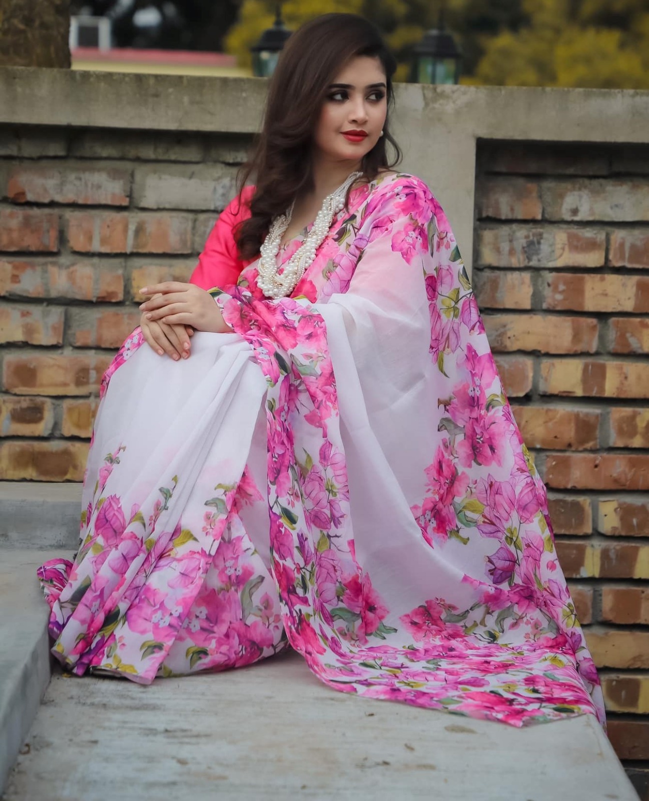 Chanduri Silk Saree With Blouse Piece