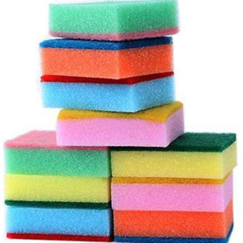 Colorful Sponge Scouring Pad_CS-0490 ( 6pcs )_img_5