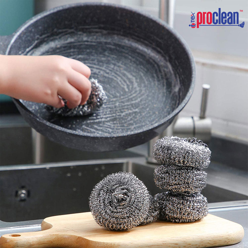 Proclean Stainless Steel Scourer_SS-0148 (4pcs )_img_2