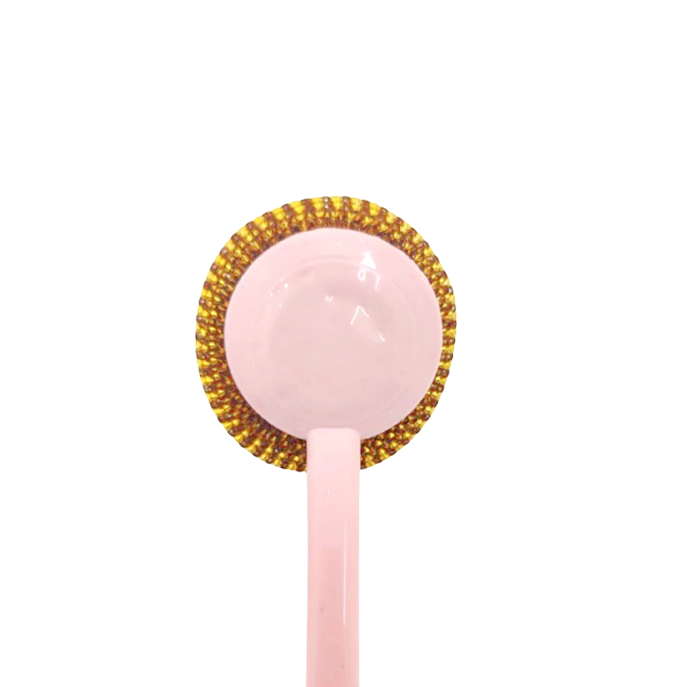 Silver Gold Scourer With Handle_SS-0971 ( 3pcs )_img_3