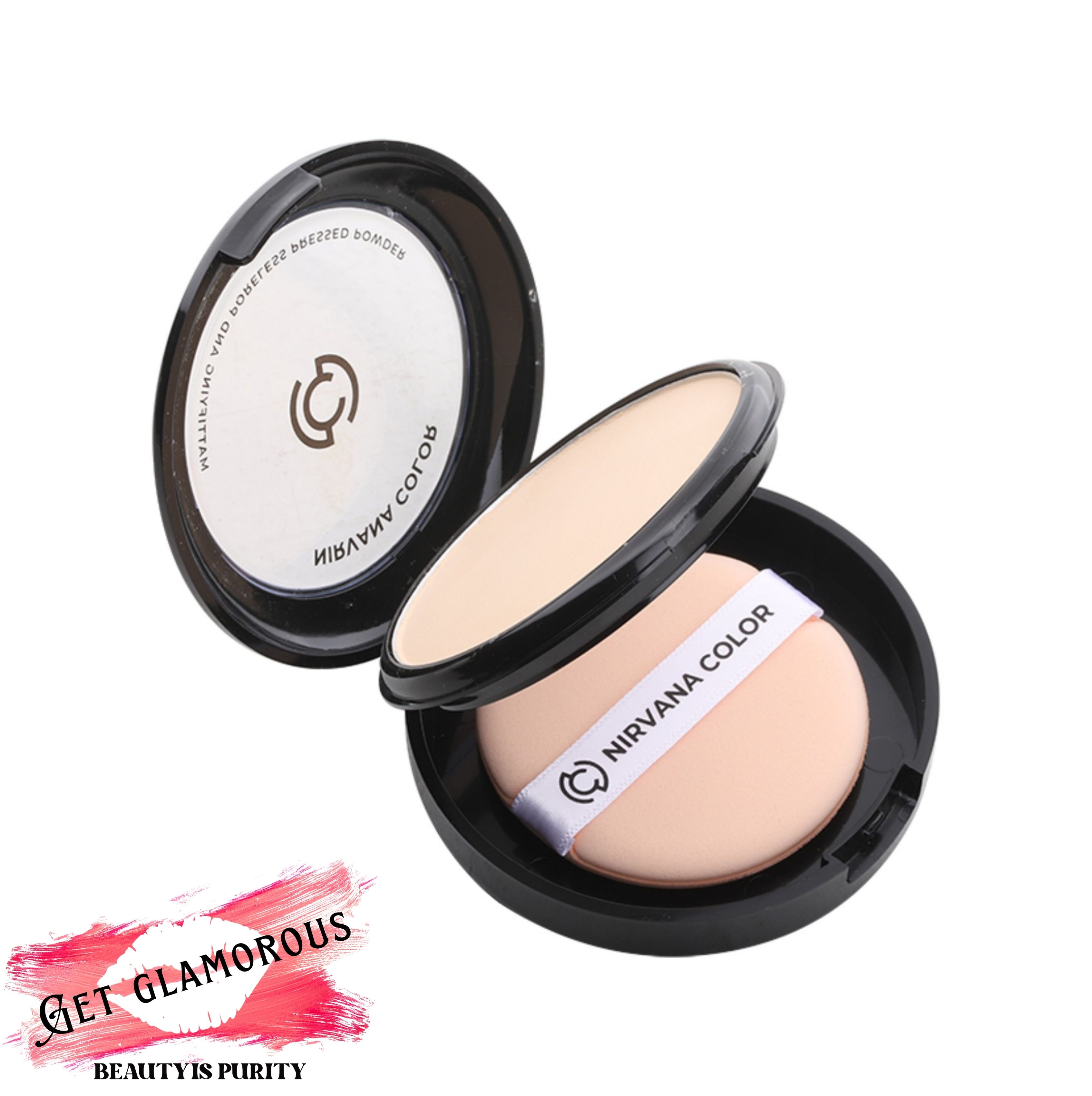 Nirvana Color Mattifying and Poreless Pressed Powder
