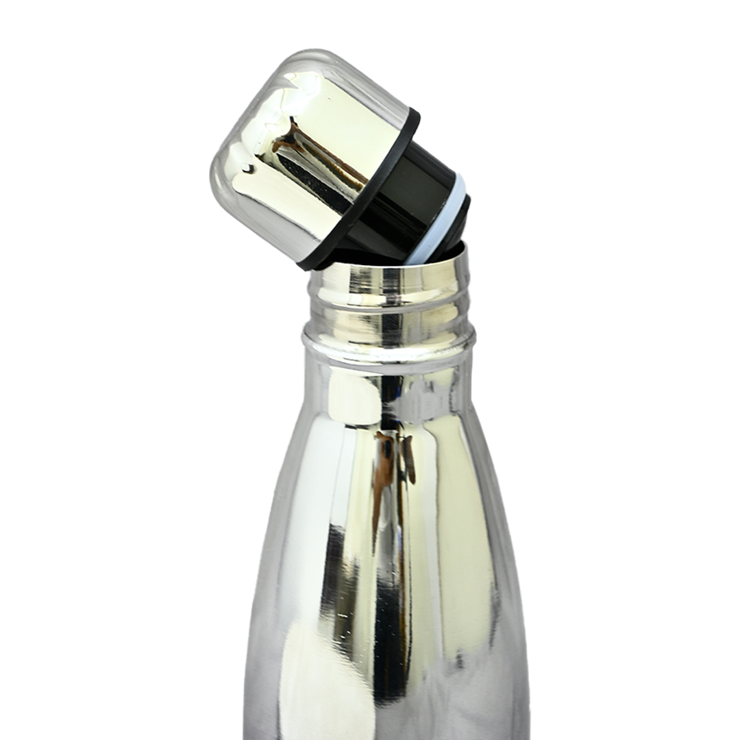 500ml SS Thermos Water Bottle – WB-1657 Electroplated Black_img_1