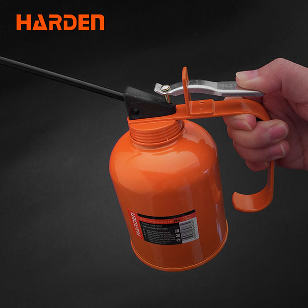 HARDEN 500ml Handles high pressure oil can, High quality rust resistant steel Bottle; Model 670005_img_4