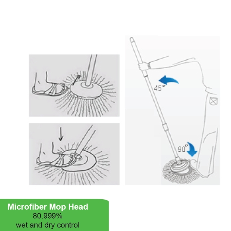 Microfiber Spin/Rotary Mop Refill_RM-0216-R_img_1