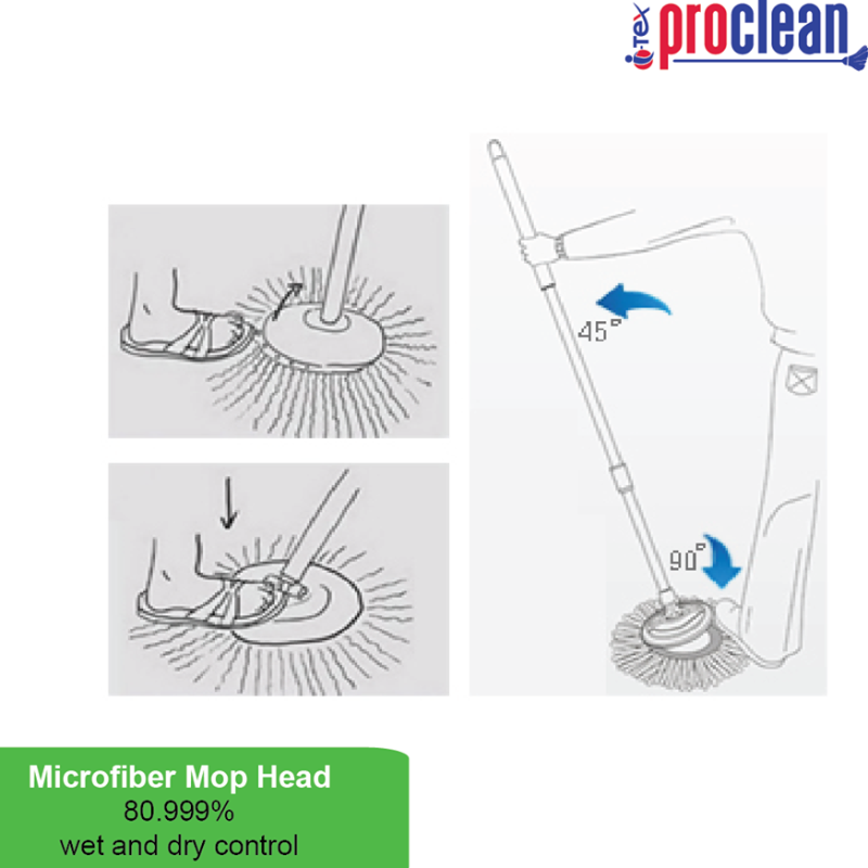 Microfiber Spin/Rotary Mop Refill_RM-0216-R_img_3