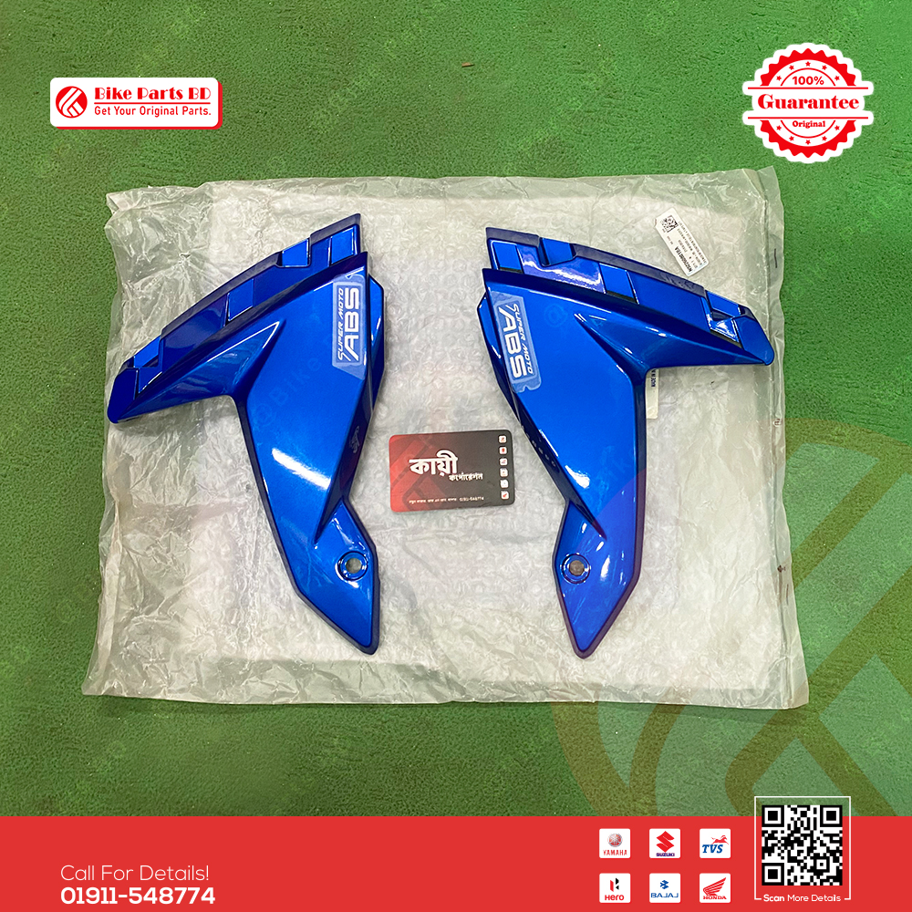 Mudguard (Blue Color) for TVS RTR 4V 160cc bike._img_0