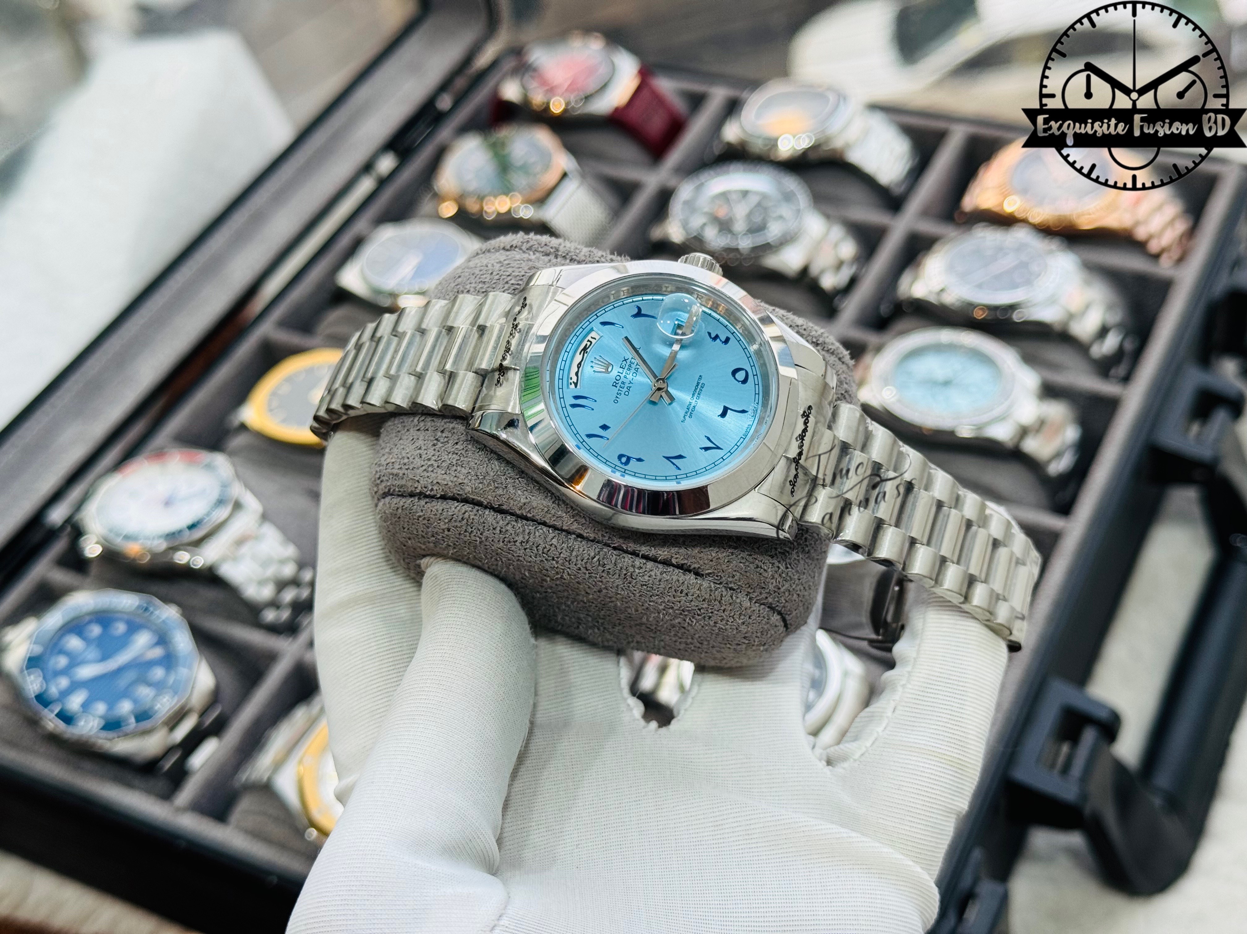 Rolex Special Arabic Dubai Edition Full day Date Euro Grade