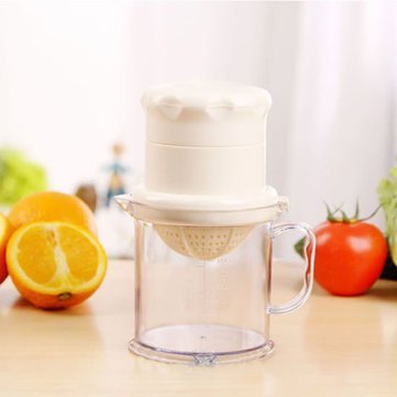 Manual Hand Press Juicer Squeezer Multifunctional Food Grade PP Small Portable Kitchen Appliance Fruit Extractor_img_0