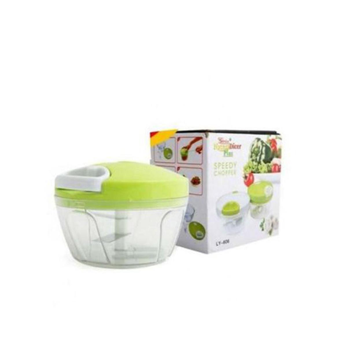 Manual Vegetable Chopper Kitchen Speedy Chopper Garlic Cutter Vegetable_img_2