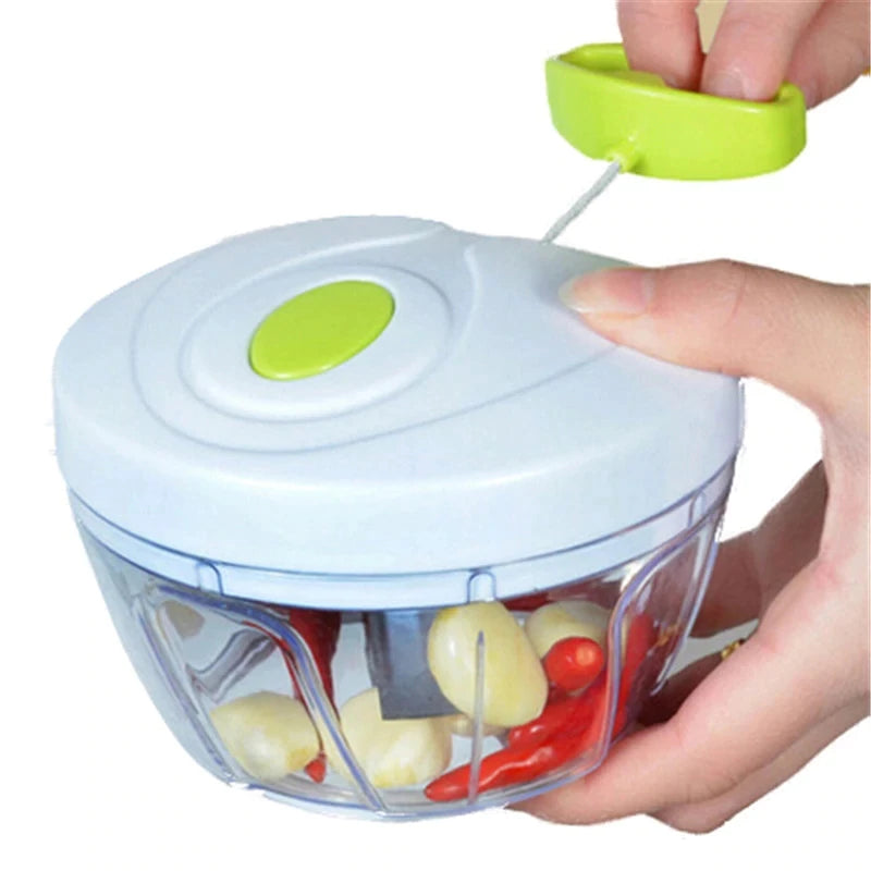 Manual Vegetable Chopper Kitchen Speedy Chopper Garlic Cutter Vegetable_img_3