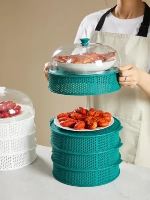 5 layer Food Cover kitchen shelf_img_1
