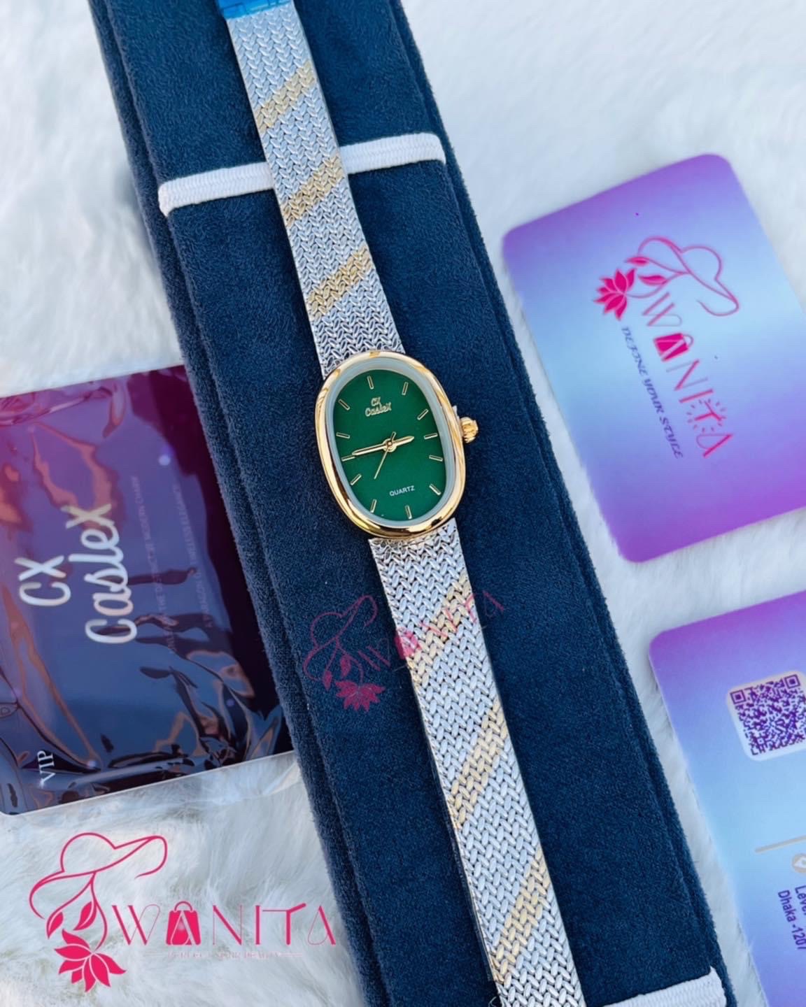 Original Caslex Ladies Mash Chain Watch