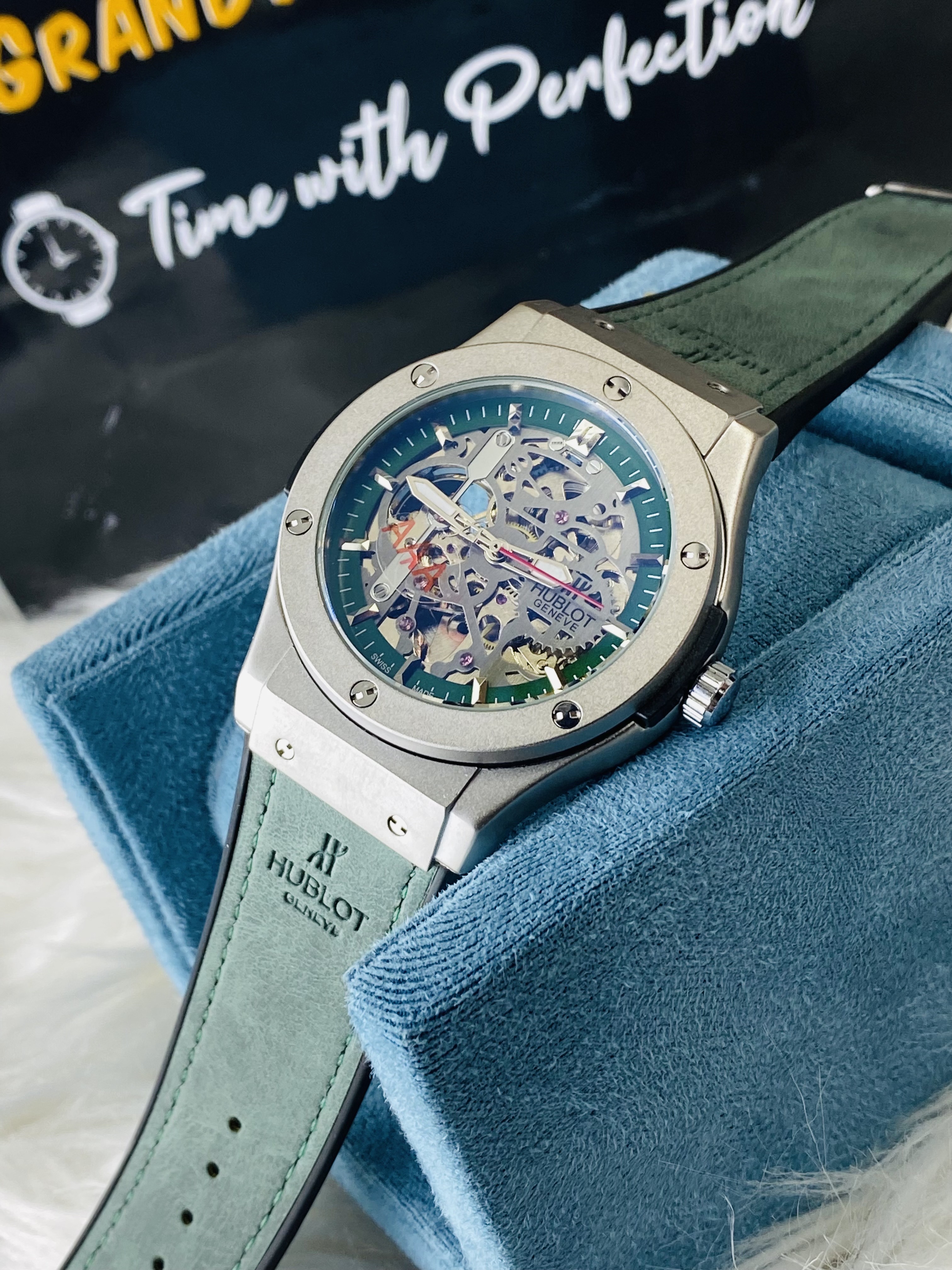 Hublot Automatic | Green Strap