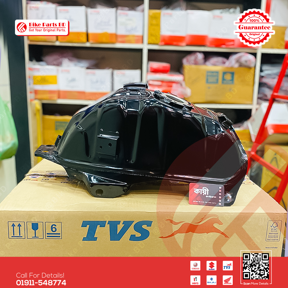 Fuel Tank for TVS RTR 4V bike.