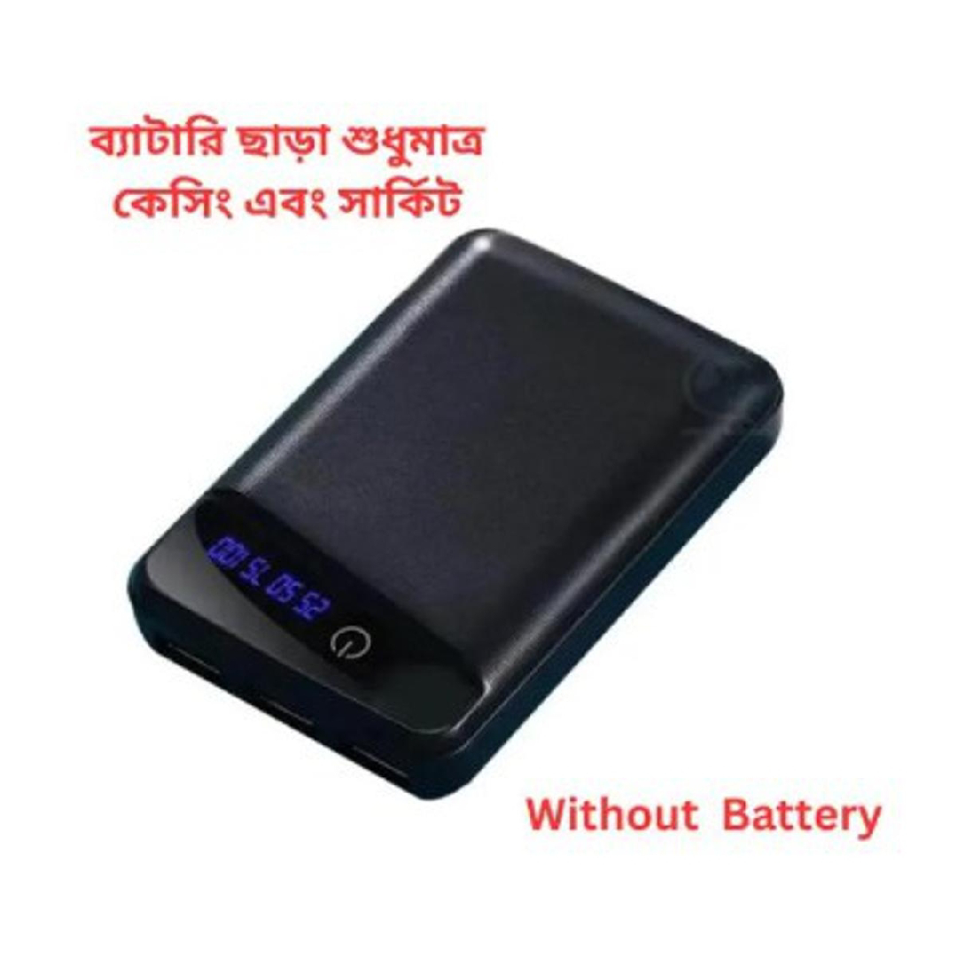 3x18650 Battery Power Bank Case | Rechargeable Battery Holder with 3 USB Ports for Custom Power Projects_img_3