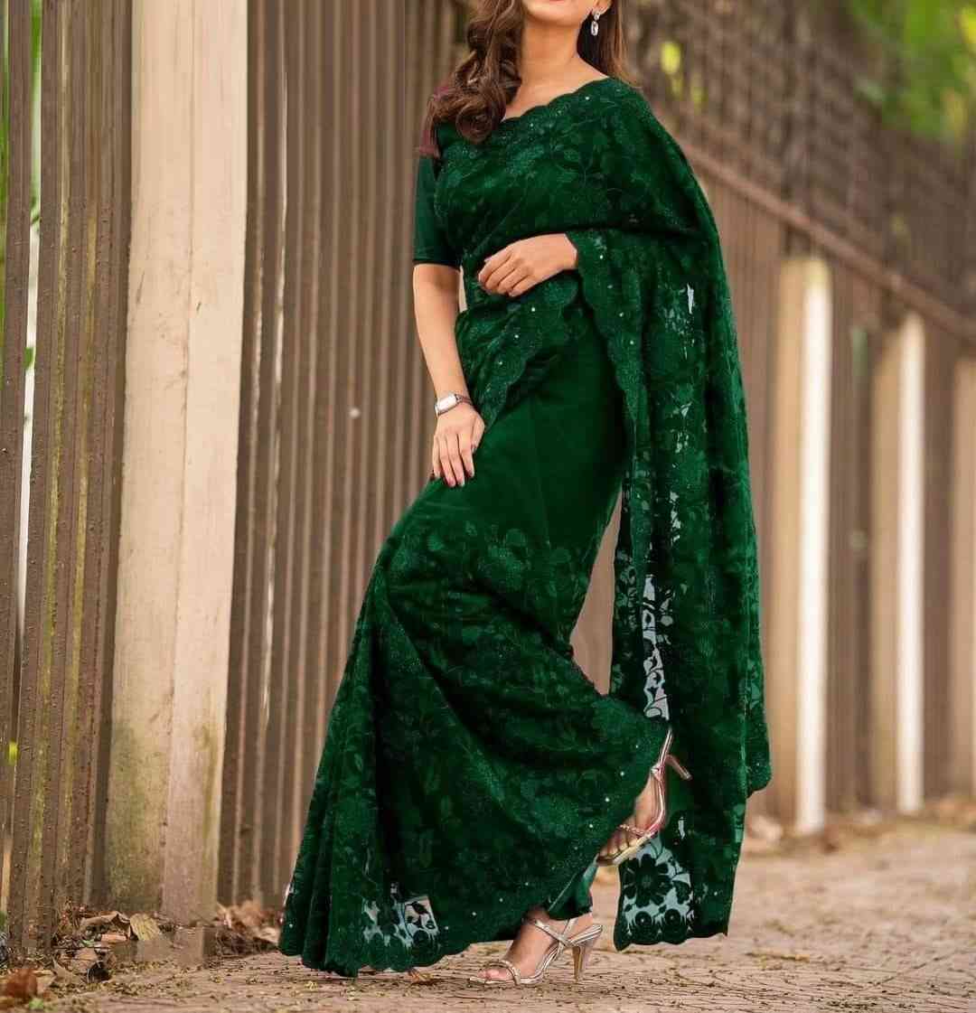 ইন্ডিয়ান জর্জেট শাড়ি।_img_3