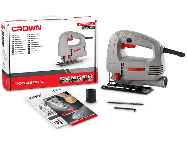 CROWN 550w Professional Jig Saw Model: 15212_img_1