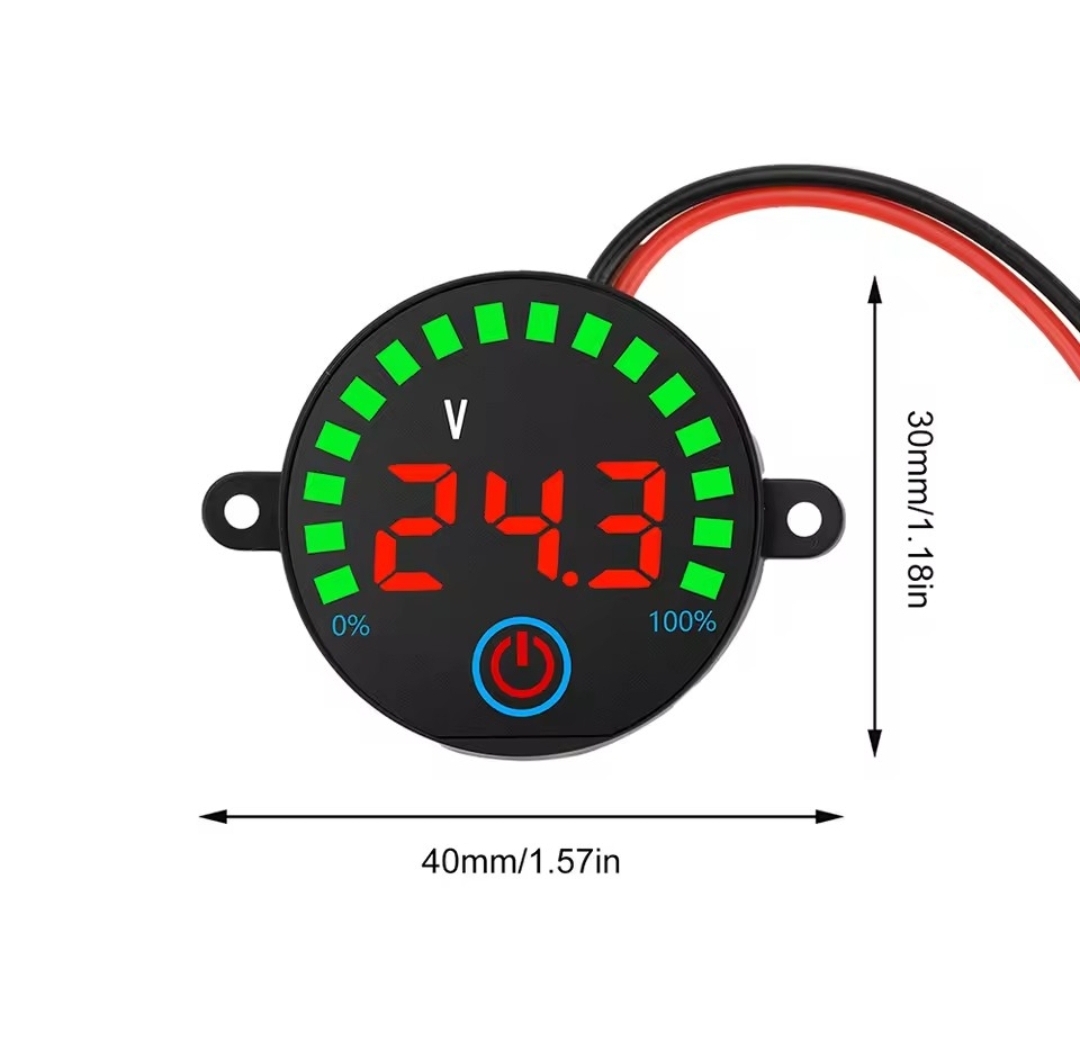 Universal DC 7–55V Digital Battery Level Indicator With Voltage Display And Alarm Function_img_1