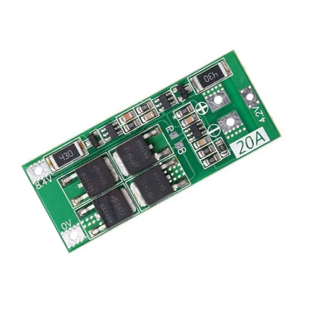 2S 20A BMS Circuit Module | 8.4V Li-Ion Battery Protection Board for 2S Lithium-Ion Battery_img_1