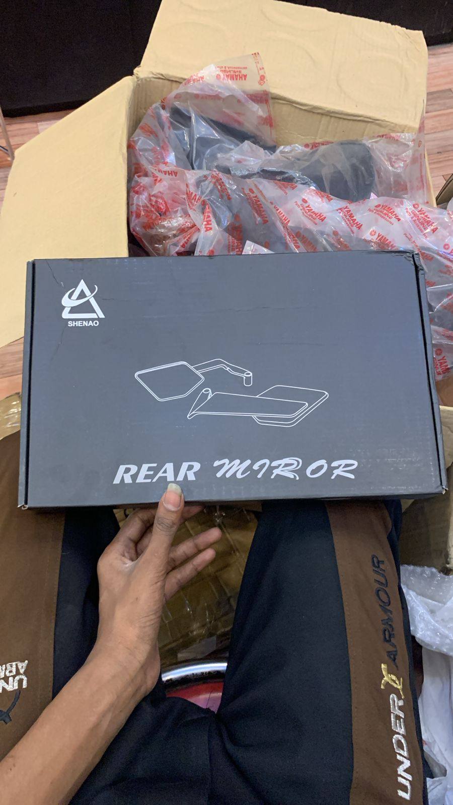 Universal Looking Glass For Motorcycle_img_5