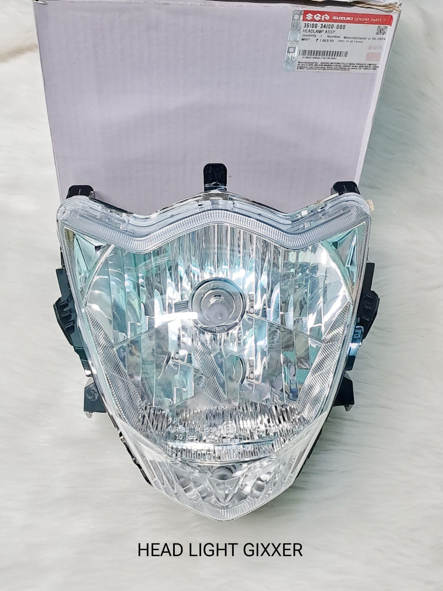 Headlight Assy for Suzuki Gixxer Monoton & Gixxer SF bike._img_0