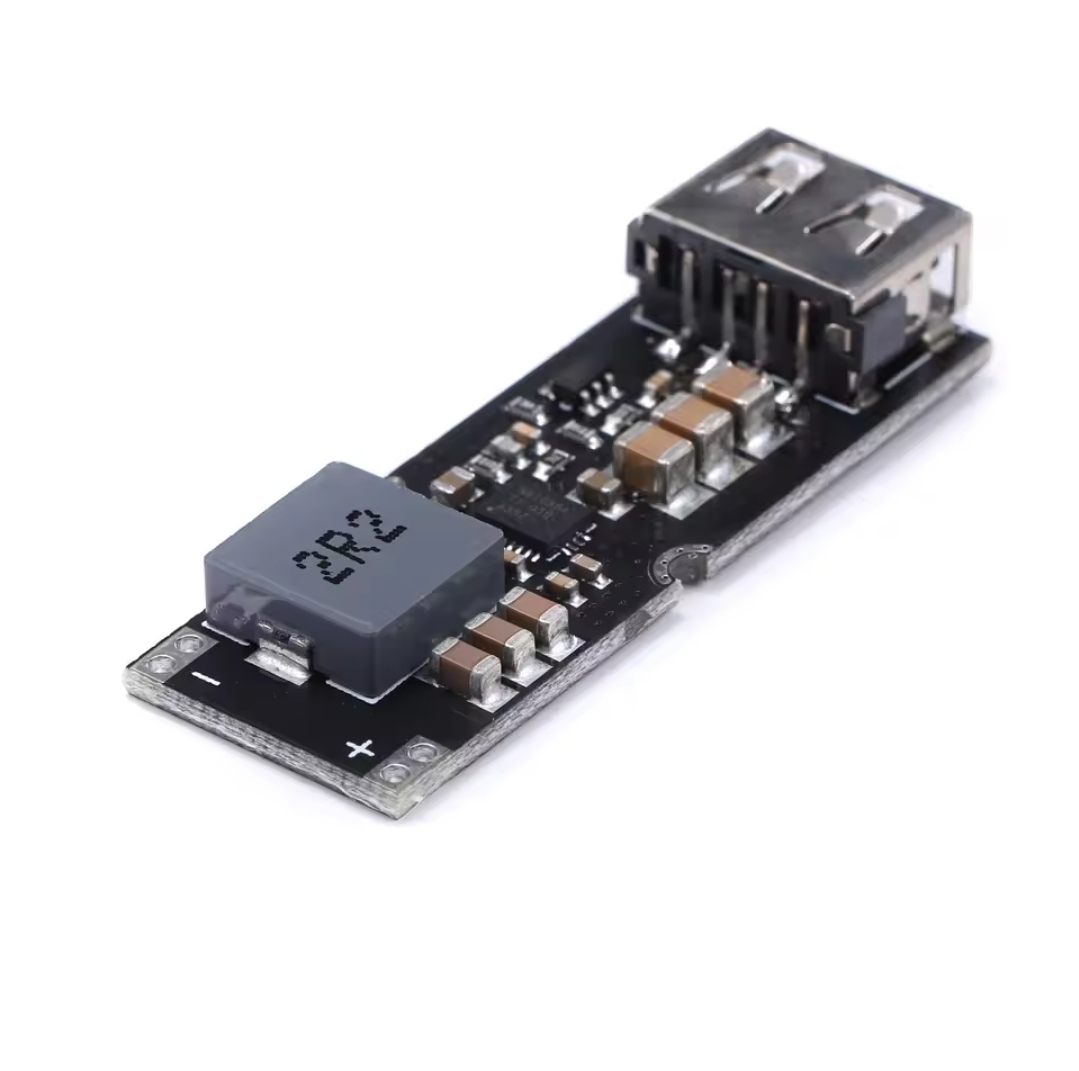 TPS61088 Single Cell Lithium Battery Boost Converter Module – 3.7V/4.2V to 5V/9V/12V QC2.0 QC3.0 Fast Charge_img_2