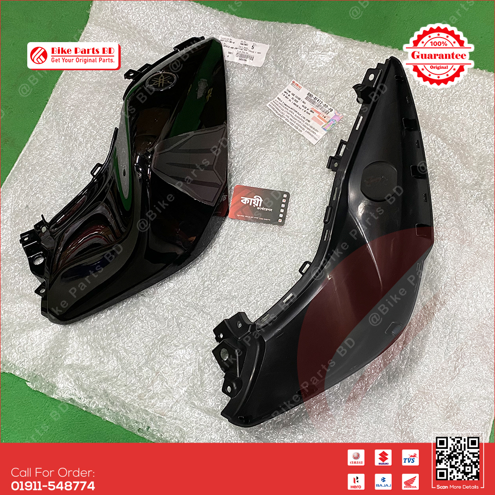 Tanky Box (Glossy Black) for Yamaha MT15 V1 & MT15 V2 Bike._img_2