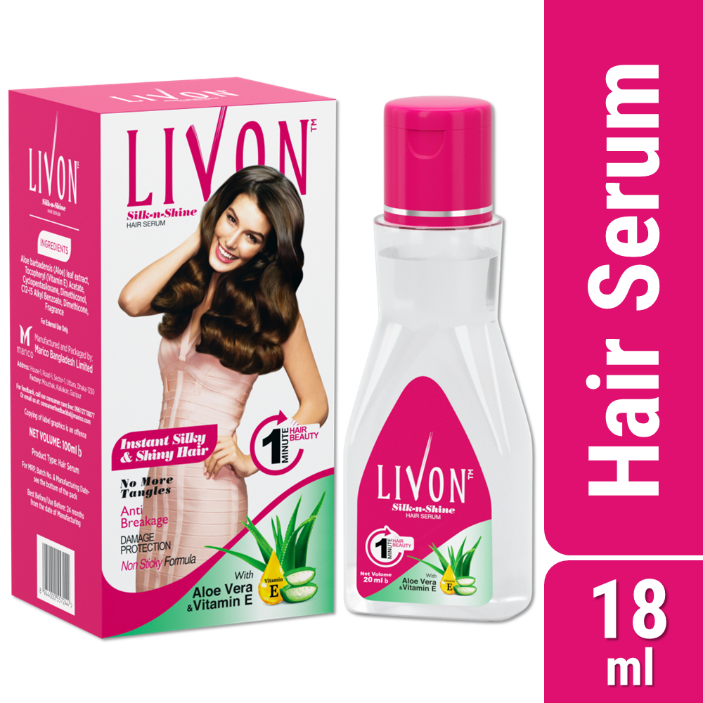 Livon Hair Serum 18ml (MRP: 140tk)