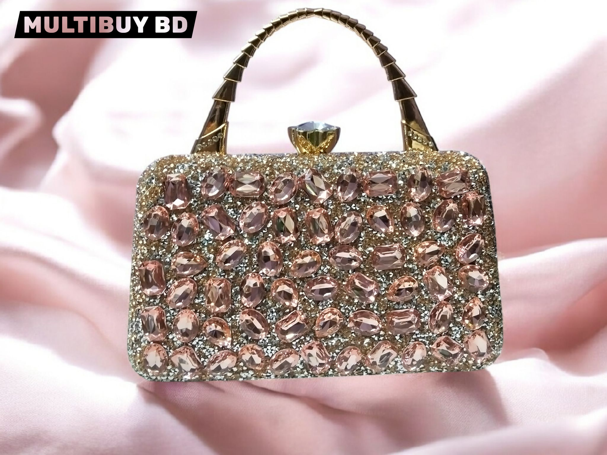 Party Bag Pink Stone